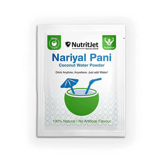 NutritJet Natural Coconut Water Powder Sachets - 20 Sachets