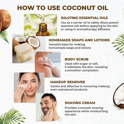 The Organic Forest Cold Pressed Coconut Oil - 100 ml