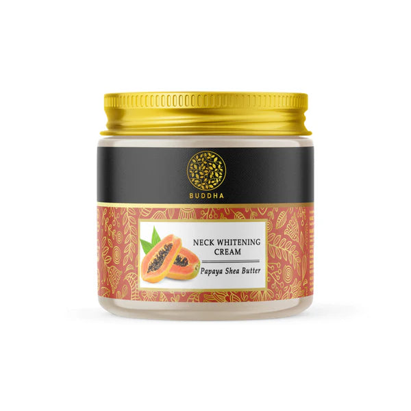 Buddha Natural Neck Whitening Cream - Help With Dark Spots, Age Spots In The Neck Area - 75 gm