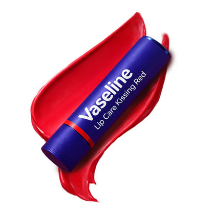Vaseline Lip Care Colour + Care Tinted Lip Balm Stick - Kissing Red - 3 gm