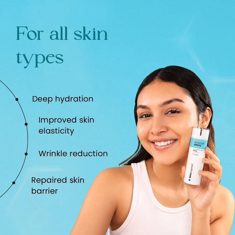 Hydration Shots - 2% Hyaluronic Acid Serum for Face