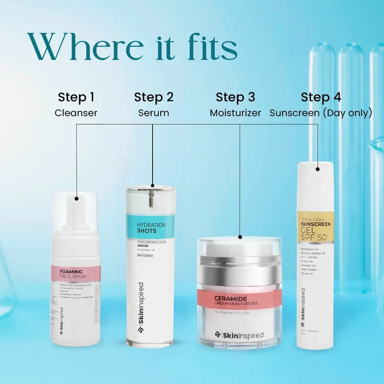 Hydration Shots - 2% Hyaluronic Acid Serum for Face