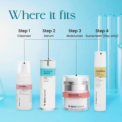 Hydration Shots - 2% Hyaluronic Acid Serum for Face