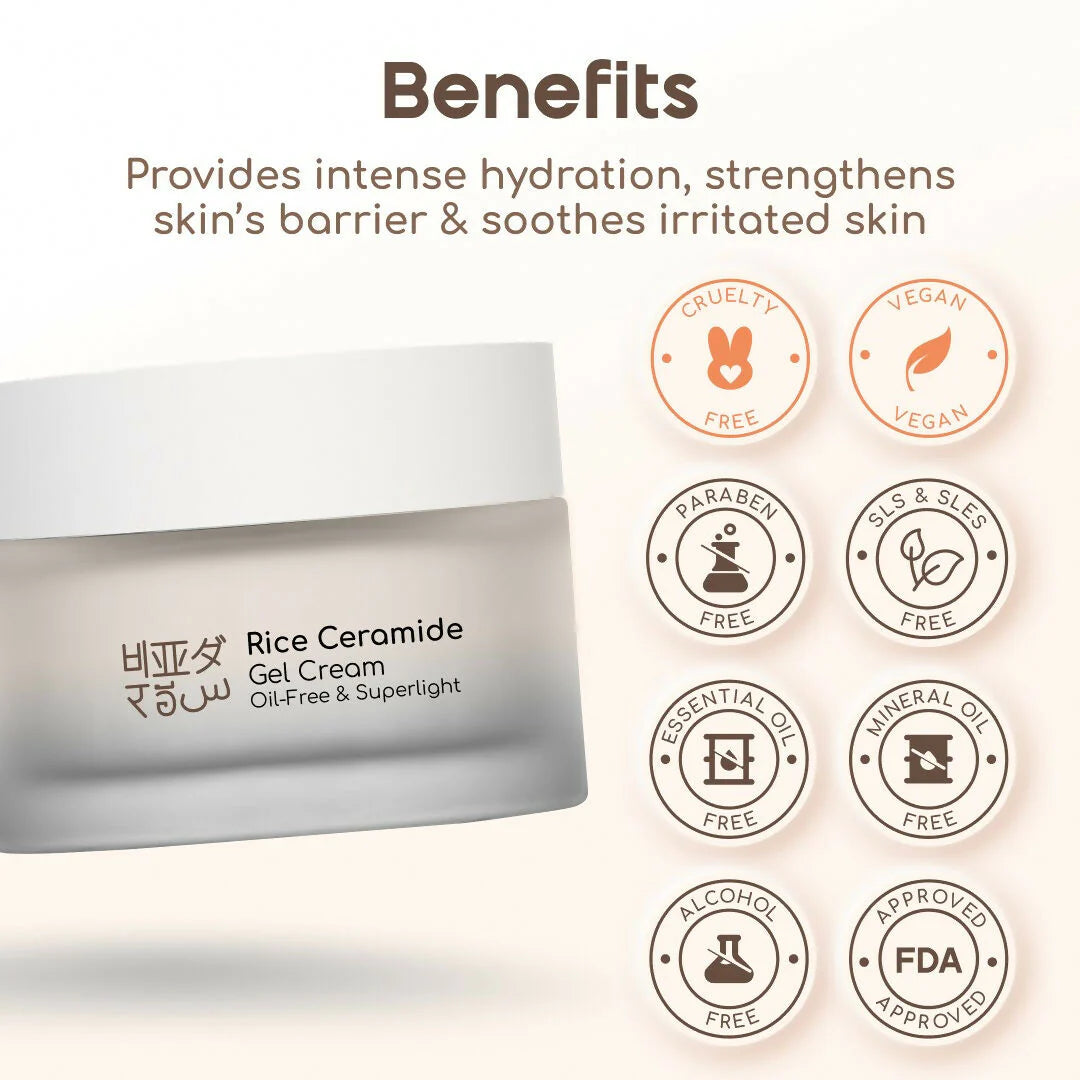 Beyond Rice Oil-Free Rice Ceramide Gel Cream - 50 gm