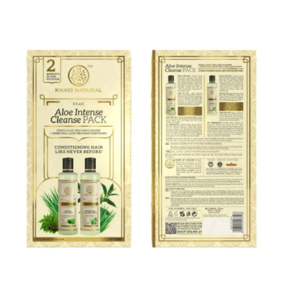 Khadi Natural Aloe Intense Clean Pack - Combo