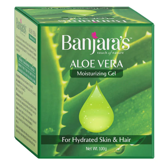 Banjara's Aloe Vera Moisturizing Gel - 100 gm