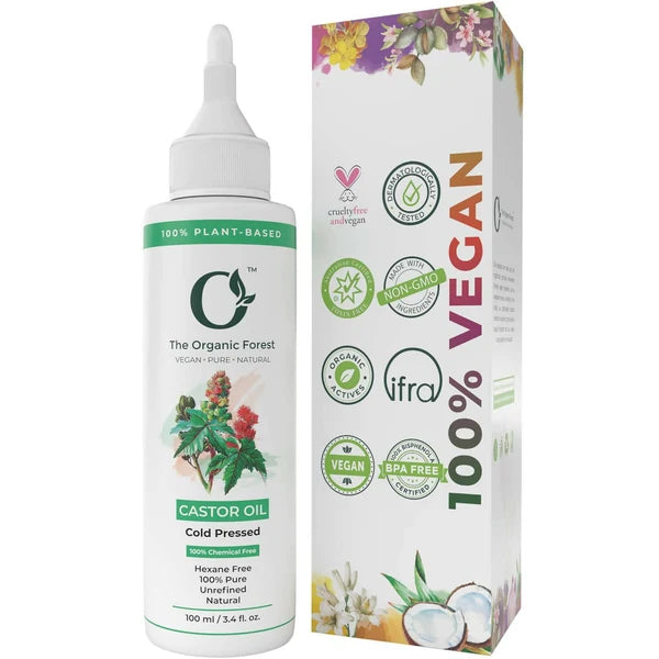 The Organic Forest Castor Oil - Cold Pressed - 100 ml