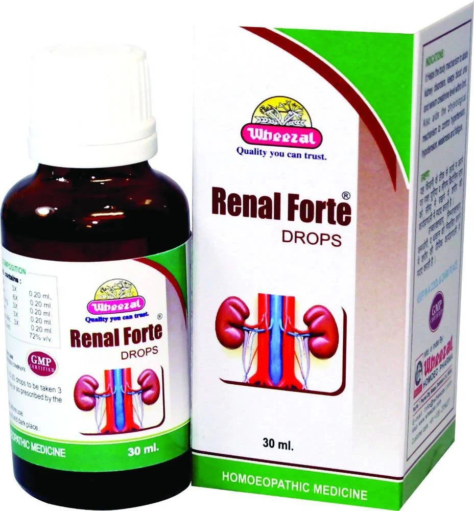 Wheezal Renal Forte Drops -Pack of 3