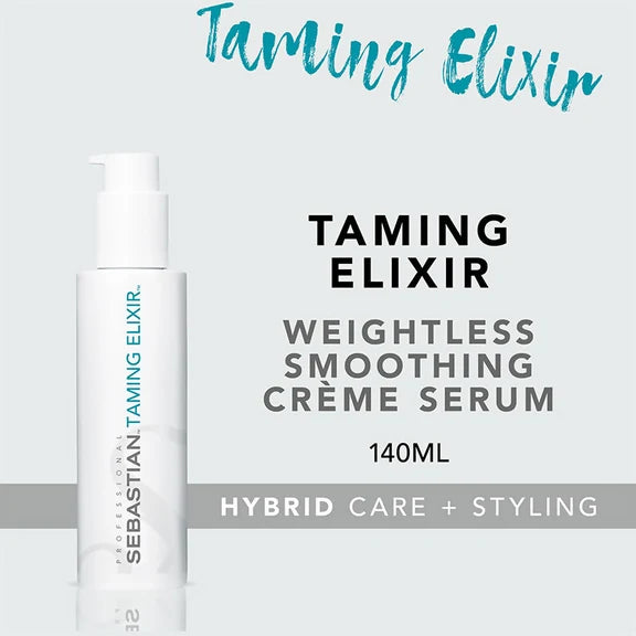 Sebastian Professional Taming Elixir Weightless Smoothing Creme Hair Serum - 140 ml