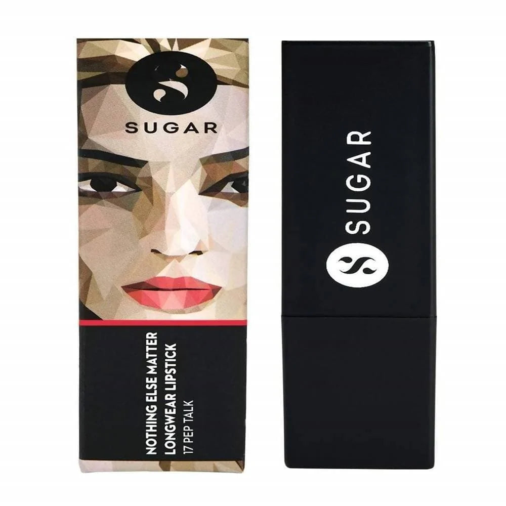 Sugar Nothing Else Matter Longwear Lipstick - Pep Talk (Hot Pink, Watermelon Pink)