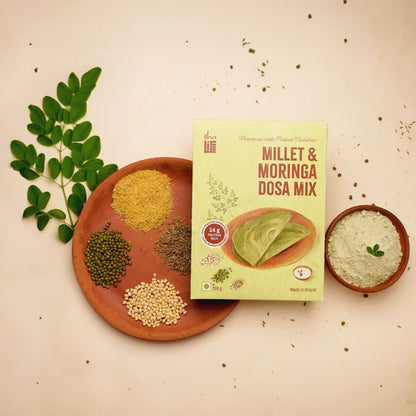 Isha Life Millet and Moringa Dosa Mix - 200 gm