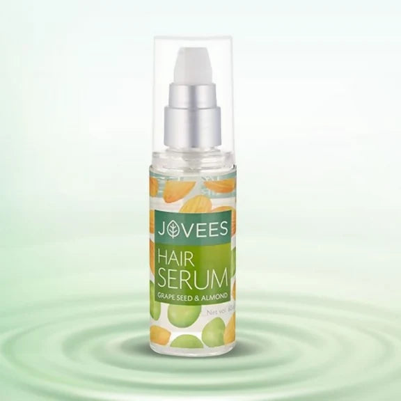 Jovees Hair Serum With Grape Seed & Almond Oil - 60 ml