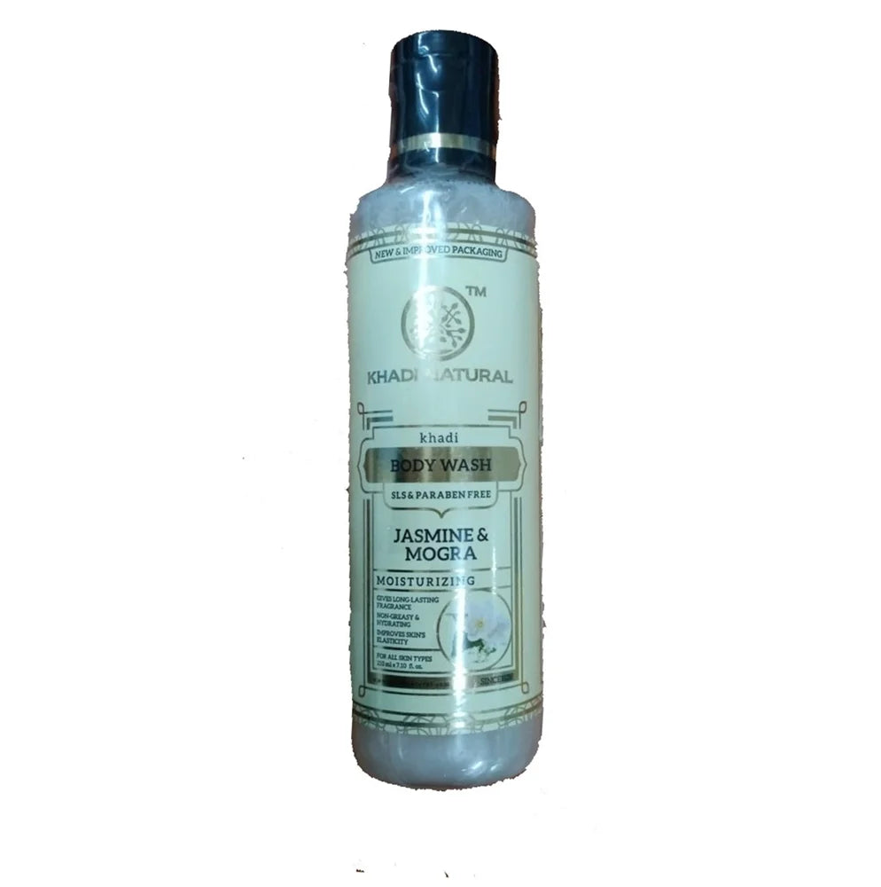Khadi Natural Jasmine & Mogra Herbal Body Wash - 210 ml