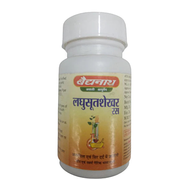 Baidyanath Laghu Sutshekhar Tablets -40 tabs