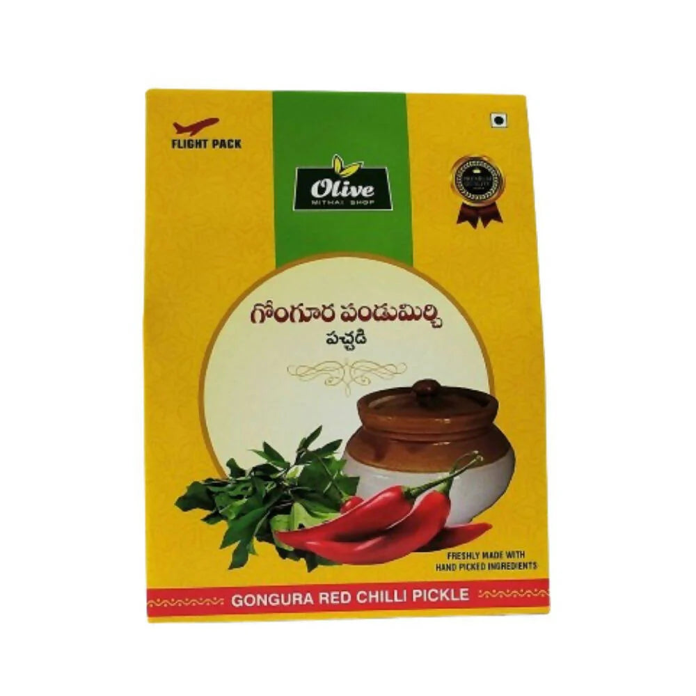 Olive Mithai Gongura Redchilli Pickle -250 gm