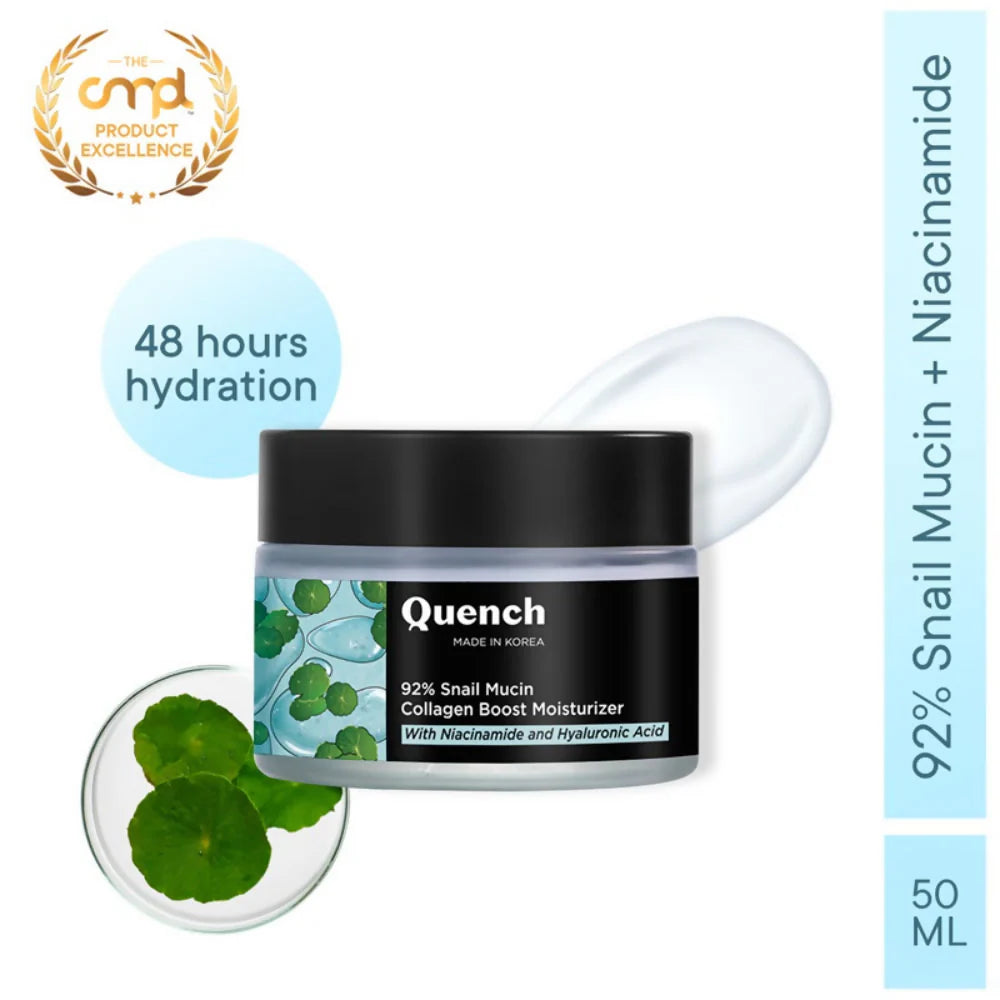 Quench 92% Snail Mucin Collagen Boost Moisturizer - 50 ml