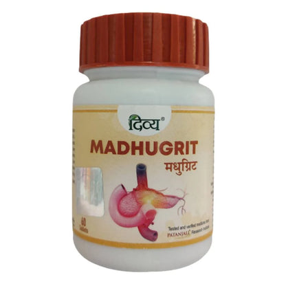 Patanjali Divya Madhugrit Tabs - 60 tabs - Pack of 1