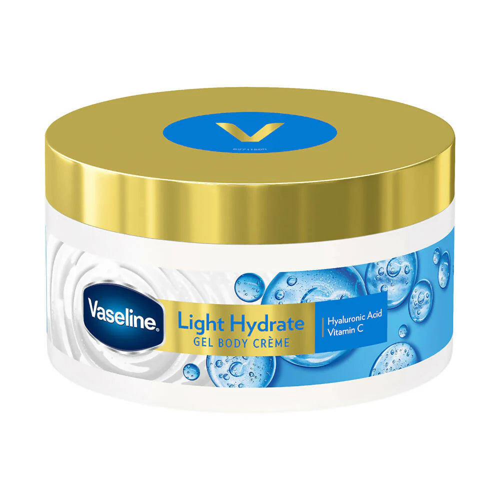 Vaseline Light Hydrate Gel Body Creme With Hyaluronic Acid & Vitamin C