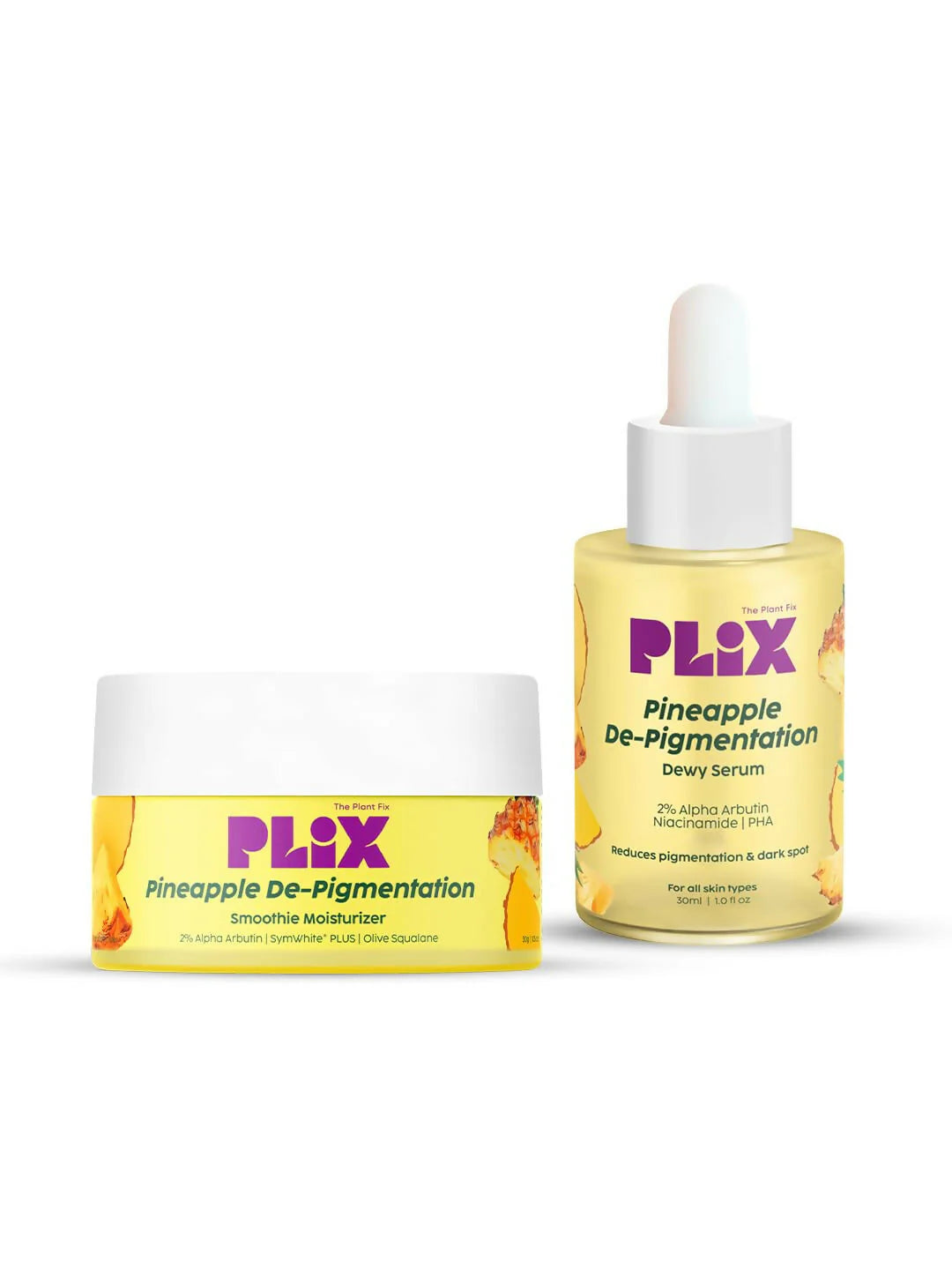 PLIX The Plant Fix Pineapple Pigmentation Skincare Regime Combo For Dark Spot Removal -Combo