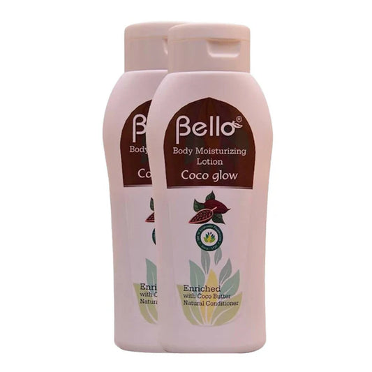 Bello Herbals Body Moisturizing Lotion Coco Glow - 100 ml - Pack of 2