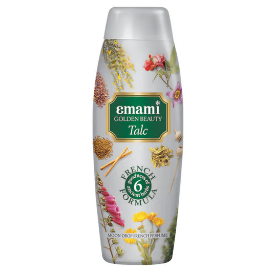 Emami Golden Beauty Moon Drop Talc Powder - 400 gm