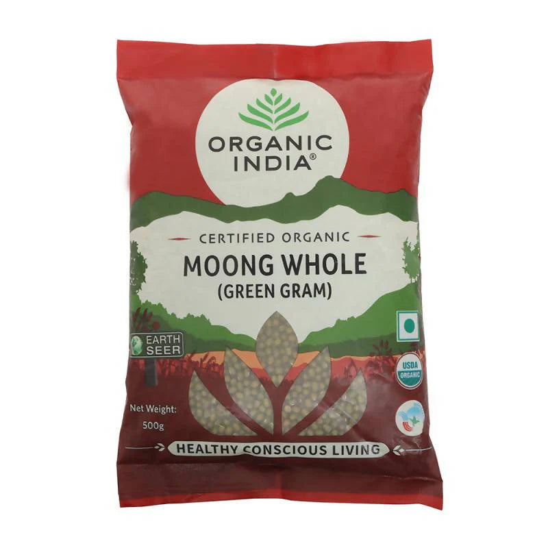 Organic India Moong Whole (Green Gram)