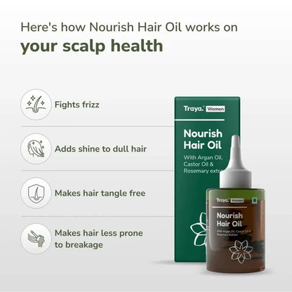 Traya Nourish Hair Oil - 100 ml