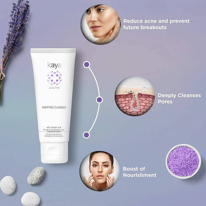 Kaya Acne Free Purifying Cleanser - 100 ml