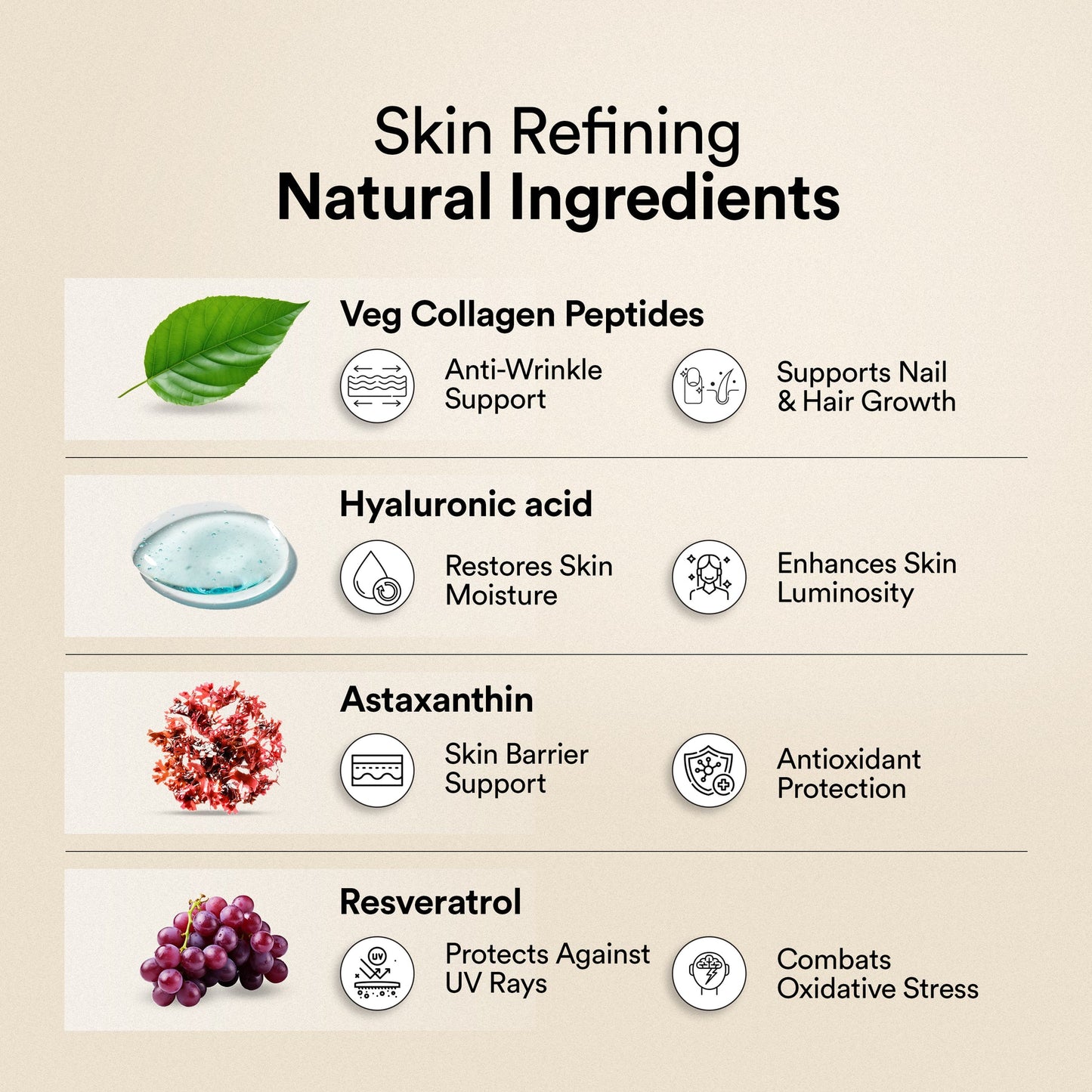 Wellbeing Nutrition Vegan Pro Collagen, Hyaluronic Acid, Skin & Hair, Lemon Lime Flavour