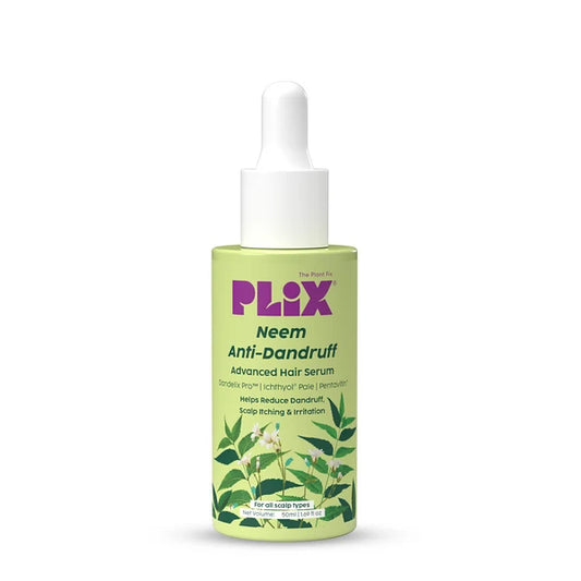 PLIX The Plant Fix Neem Anti-Dandruff Advanced Hair Serum For Reduce Dandruff & Inflammation - 50 ml