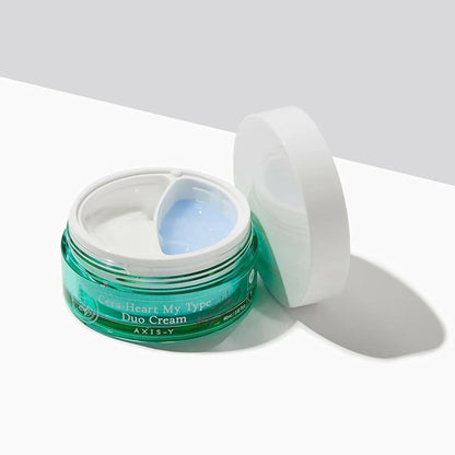 AXIS-Y Cera-Heart My Type Duo Cream, Moisturizing Cream, T Zone, U Zone - 60 ml