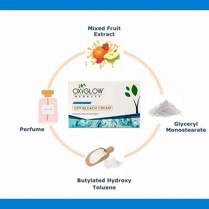 Oxyglow Herbals Oxy Bleach Cream - 50 gm