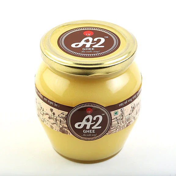 Isha Vasyam A2 Desi Ghee - Desi Gir Cow's Vedic Traditional Grassfed Ghee - 500 ml