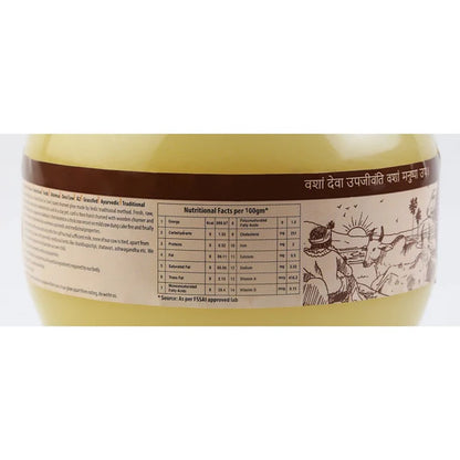 Isha Vasyam A2 Desi Ghee - Desi Gir Cow's Vedic Traditional Grassfed Ghee - 500 ml