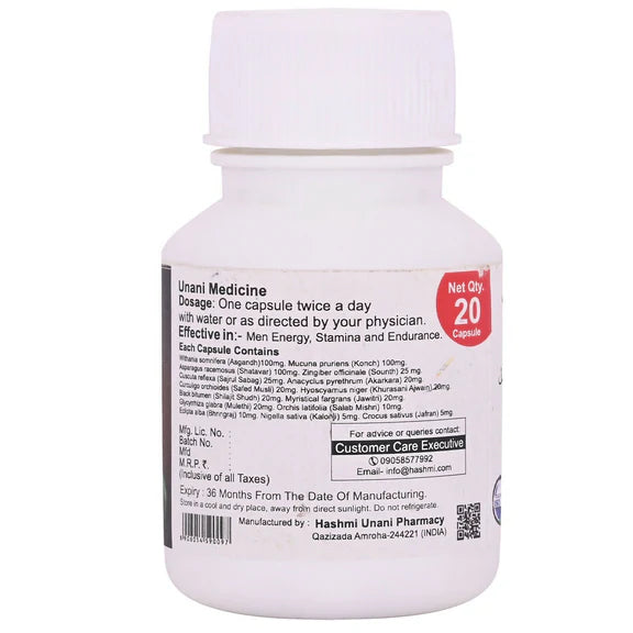 Hashmi Pharmacy PXXL Capsules For Men - 20 caps