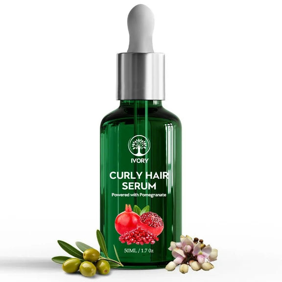 Ivory Natural Curly Hair Serum For Smooth Even Curls And Silky - 55 ml