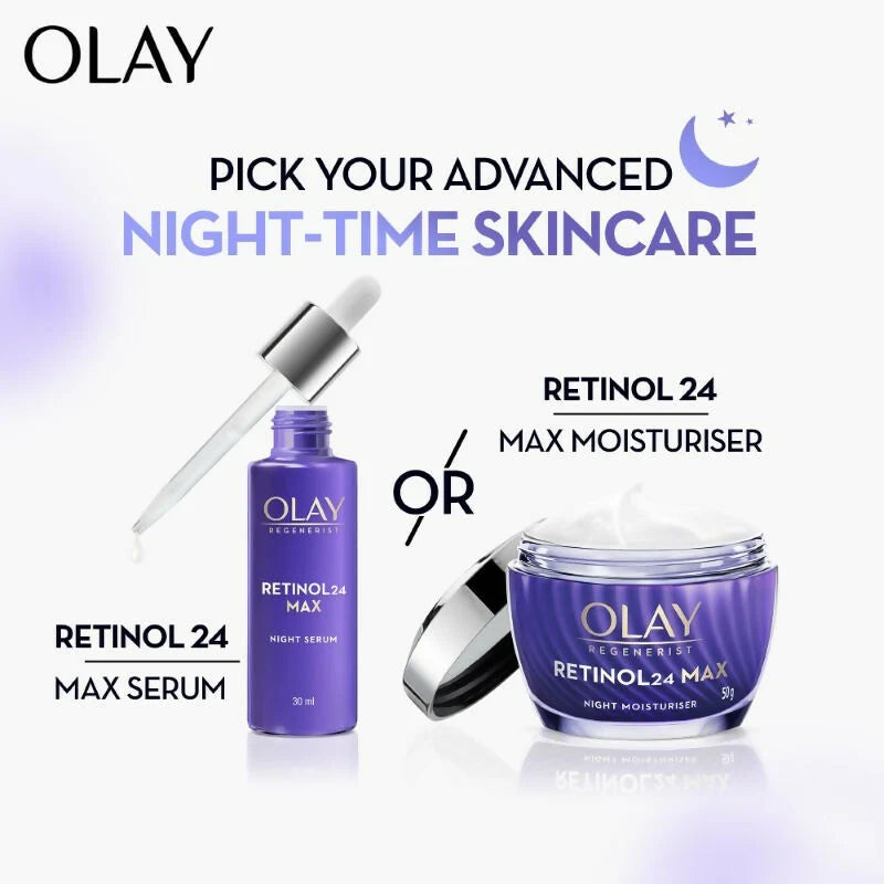 Olay Retinol24 Max Night Moisturiser - 50 gm