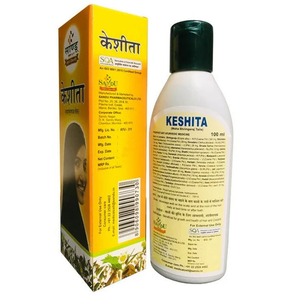 Sandu Keshita Maha Bhringaraj Taila - 100 ml