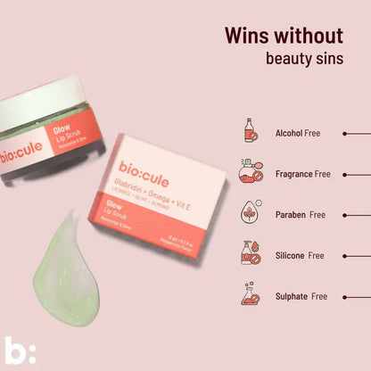 Biocule Glow Lip Scrub - 12 gm