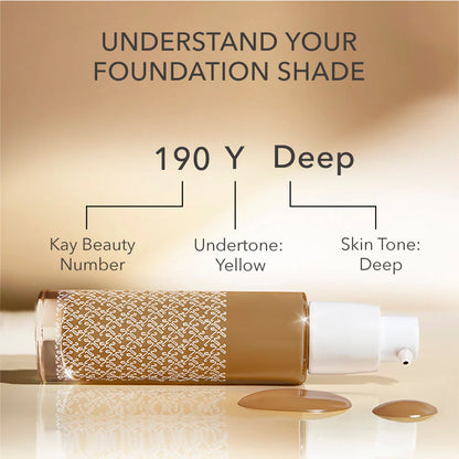 Kay Beauty By Katrina Kaif Hydrating Foundation - 190Y Deep