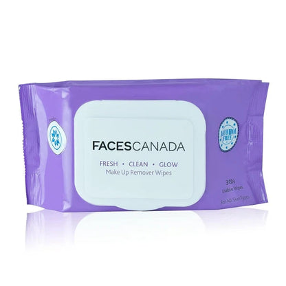 Faces Canada Fresh Clean Glow Makeup Remover Face Wipes - 30 Pieces