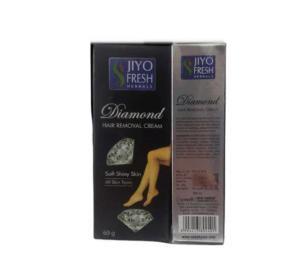 New Shama Jiyo Fresh Diamond Hair Removal Cream - 60 gm