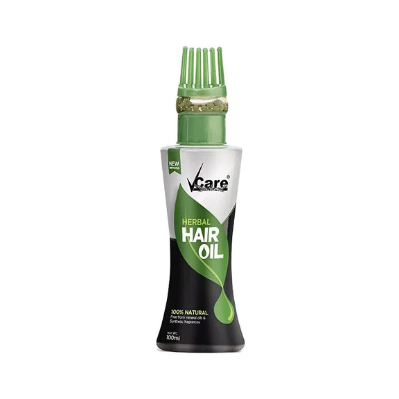 VCare New Improved Herbal Hair Oil with Wonder Cap - 100 ml