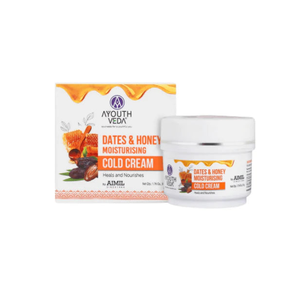 Ayouthveda Dates & Honey Moisturising Cold Cream - 50 gm