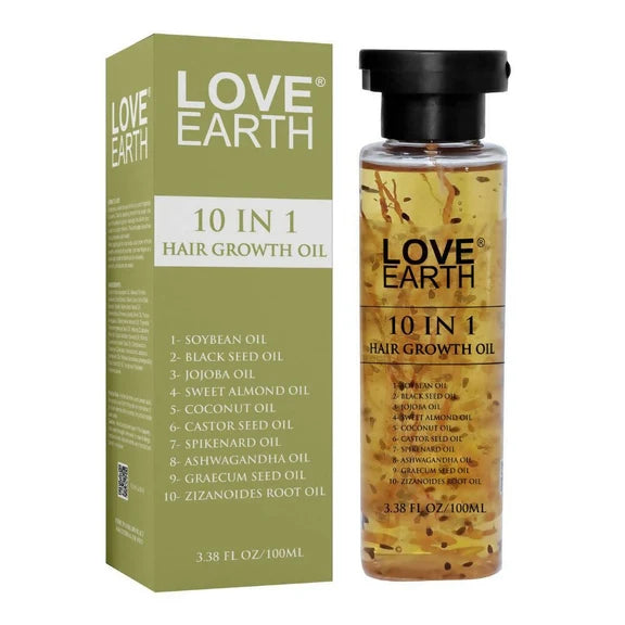 Love Earth 10 In 1 Hair Growth Oil - 100 ml
