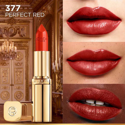 L'Oreal Paris Color Riche Satin Lipstick - 377 Perfect Red - 4.3 gm