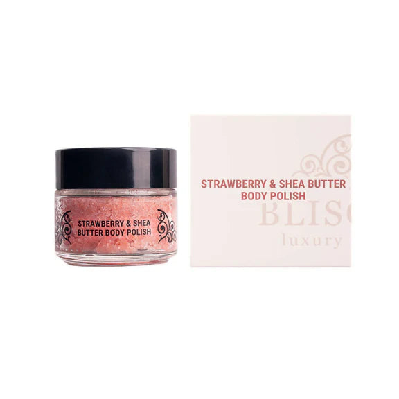Bliscent Strawberry & Shea Butter Body Polish - 100 gm