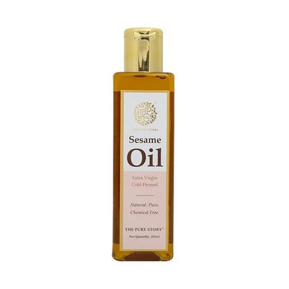 The Pure Story Natural Cold Pressed Oil for Hair & Skin with Seasame - 100 ml