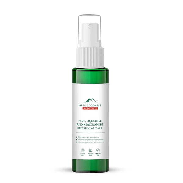 Alps Goodness Rice, Liquorice & Niacinamide Brightening Toner - 110 ml