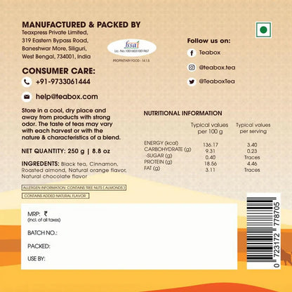 Teabox Jaipur Masala Chai - 250 gm